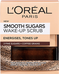 Smooth Sugar Wake-Up Coffee Face and Lip Scrub