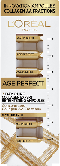 L'Oreal Paris Age Perfect Retightening Collagen Ampoules for Mature Skin